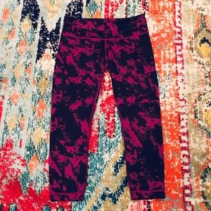 Lululemon tie-dye leggings